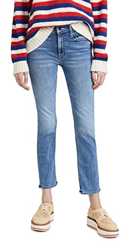 Mother Women's Mid Rise Dazzler Ankle Jeans - Blue, Size 29