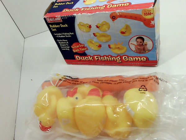 Kidzlane Bathtub Toys 6 Rubber Ducks Toddlers & Kids Color MultiColor Size 6
