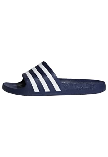 Adidas Unisex Slide Sandals Dark Blue Size 8 Men