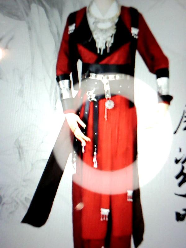 Xcover Hua Cheng Cosplay Color Red Size XLarge