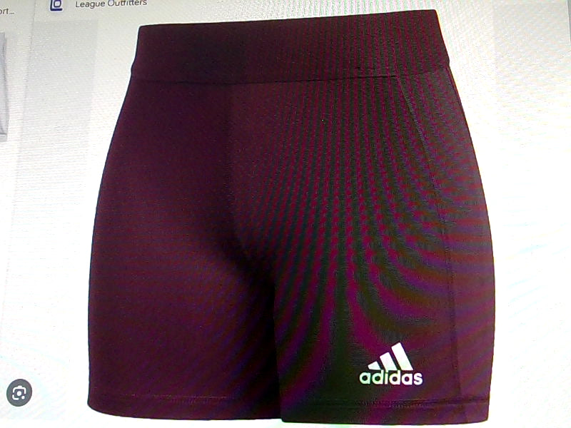 Adidas Women's Maroon Techfit Volleyball Shorts X-Large