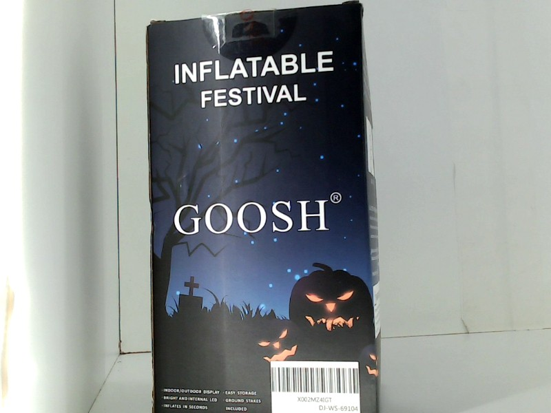 Goosh Halloween Decoration Inflatable Multicolor Size 5.5ft Long