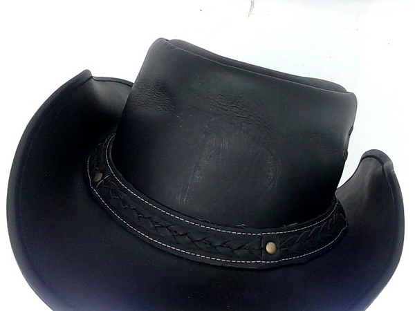 Montone Cowboy Hat For Men Color Black Size Small