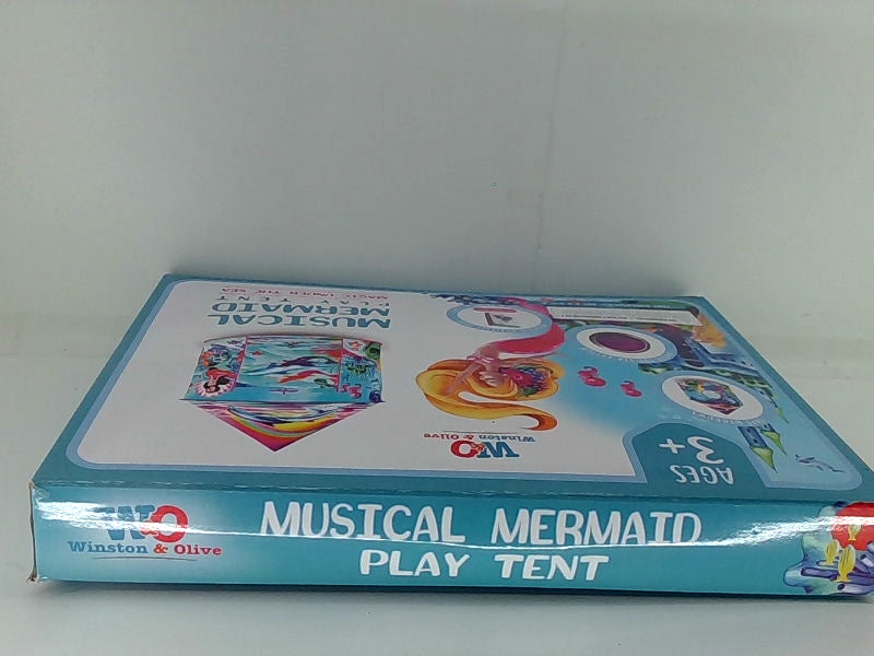 Musical Mermaid Kids Tent with Interactive Undersea Theme