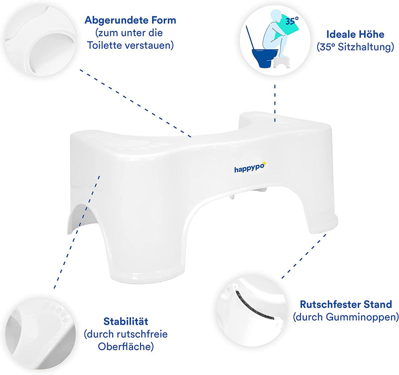 Happypo Toilet Stool Faster Relief Medically Recommended Vox Tv Featured