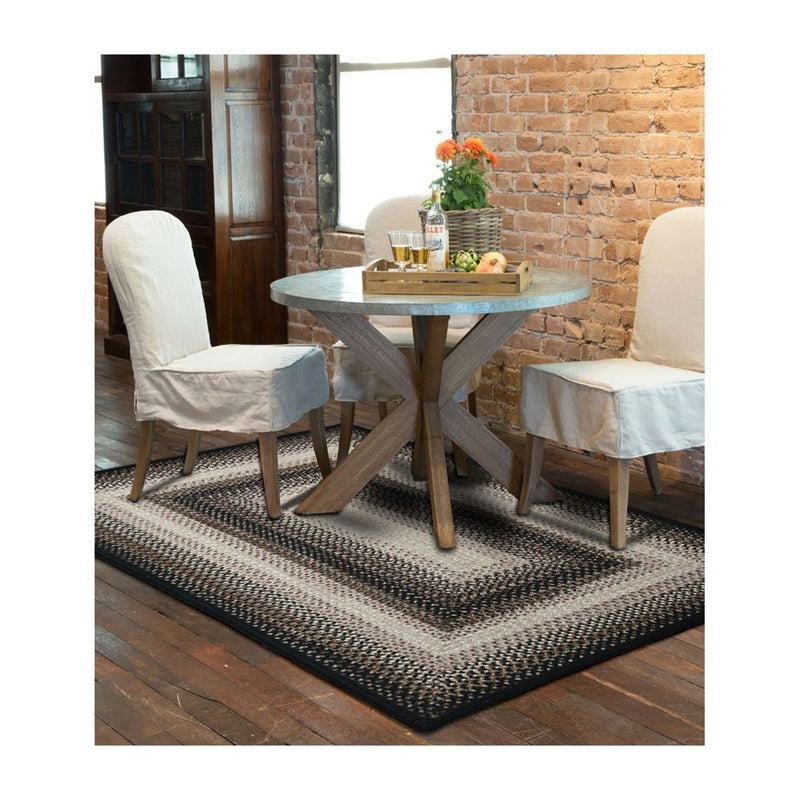 Homespice Juniper 4x6 Area Rug Bedroom Living Room Outdoor Deck Patio Blue