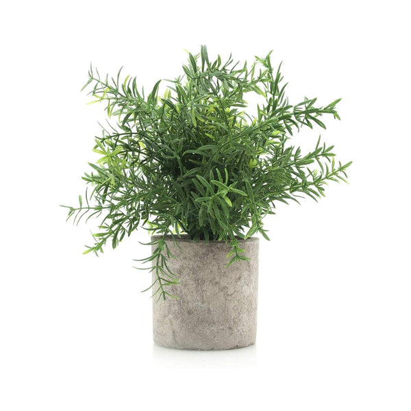 Velener Artificial Rosemary Potted Plant - Decorative Greenery