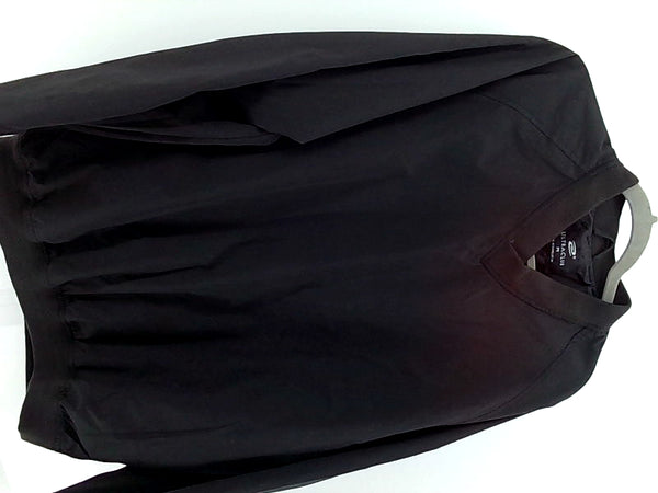 Ultraclub Mens Jacket Regular Button Up Rain Jacket Color Black Size Medium