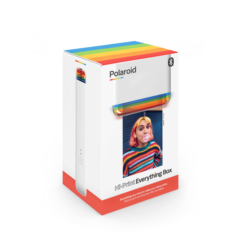 Polaroid Hi-Print Pocket Printer & 40 Sheet Paper Bundle