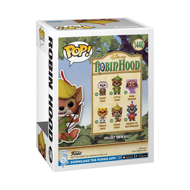 Funko Pop! Disney Robin Hood Vinyl Figure 4.95 Inches