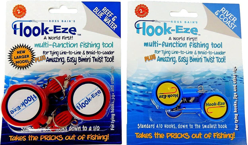 Hook-Eze Knot Tying Tool Combo Pack for Fishing Safety Tools