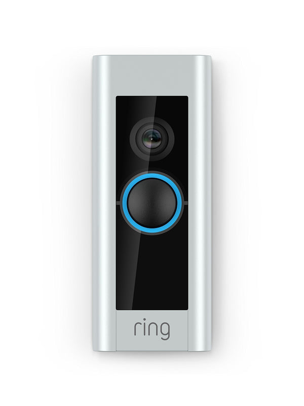 Ring Video Doorbell Pro with HD Video and Motion Alerts - Satin Nickel