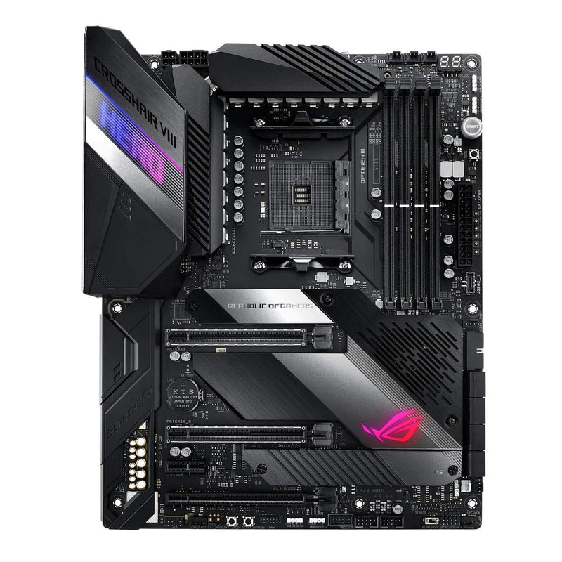 ASUS ROG Crosshair VIII Hero X570 ATX Motherboard with PCIe 4.0 and RGB