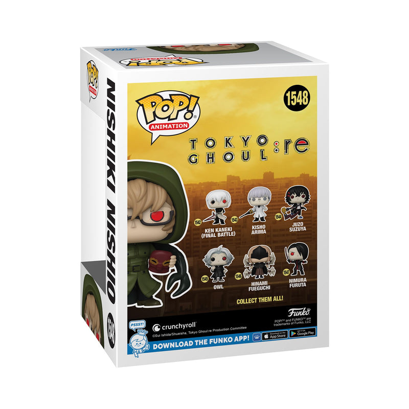 Funko Pop Tokyo Ghoul Re Nishiki Nishio AE Exclusive Vinyl Figure