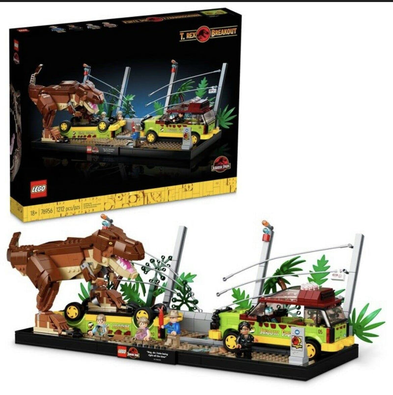 Lego 76956 Jurassic Park T. Rex Breakout