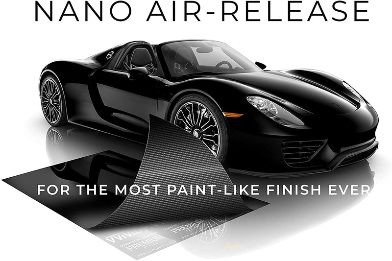 VViViD Ultra Gloss Vinyl Car Wrap 4ft x 5ft Piano Black