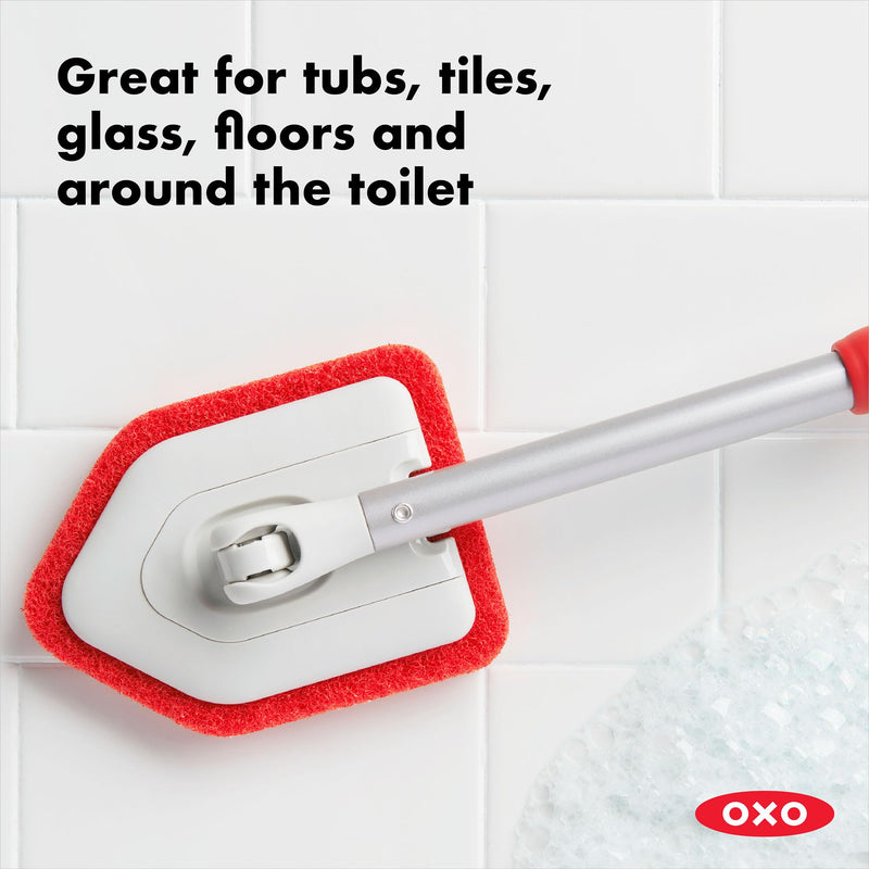 Extendable Tub and Tile Scrubber, 42 Inches