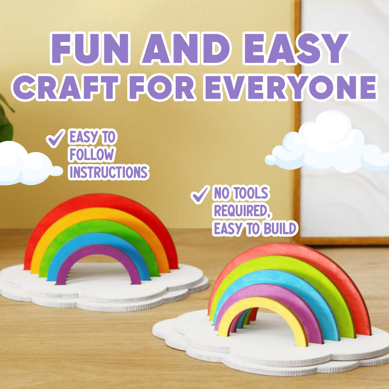 Crafty Happitoys Rainbow Painting Set Party Favors Stocking Stuffers & Prizes