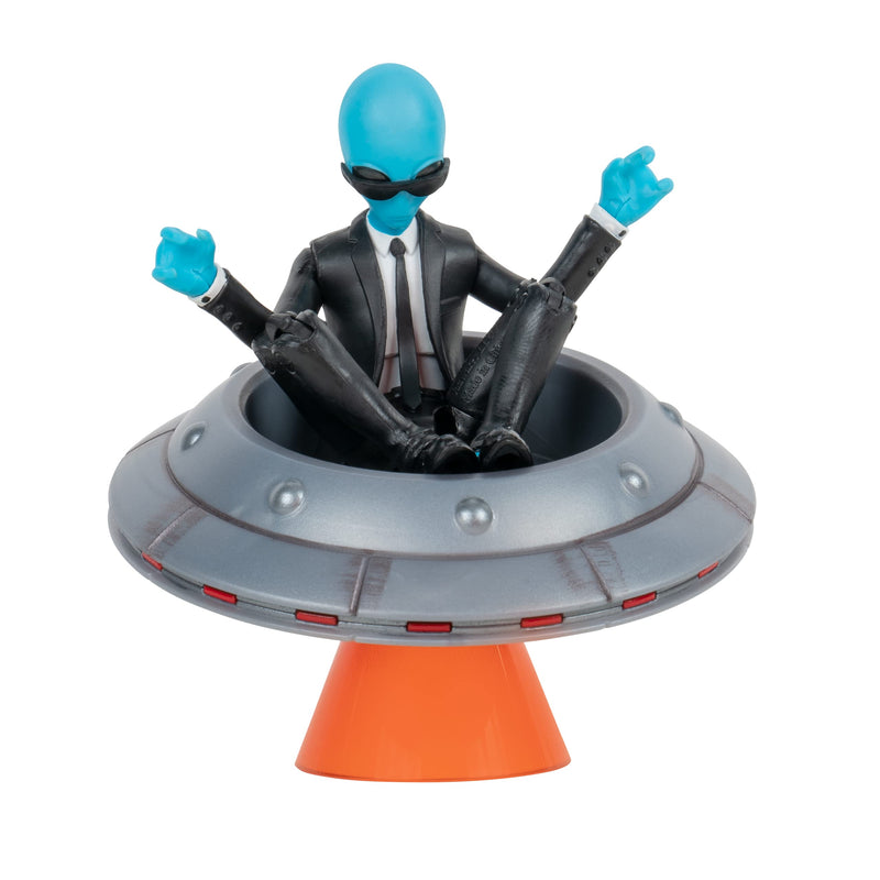 Fortnite Emote Series Human Bill 4-Inch Figure with Lil’ Saucer Vehicle