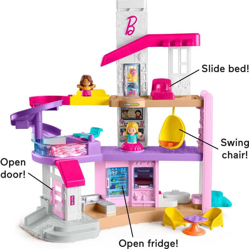 Toddler Dreamhouse Playset with Music and Lights