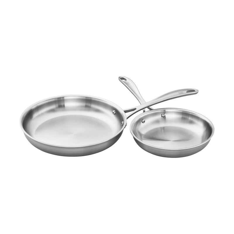 Zwilling Spirit 2-Piece Stainless Steel Fry Pan Set