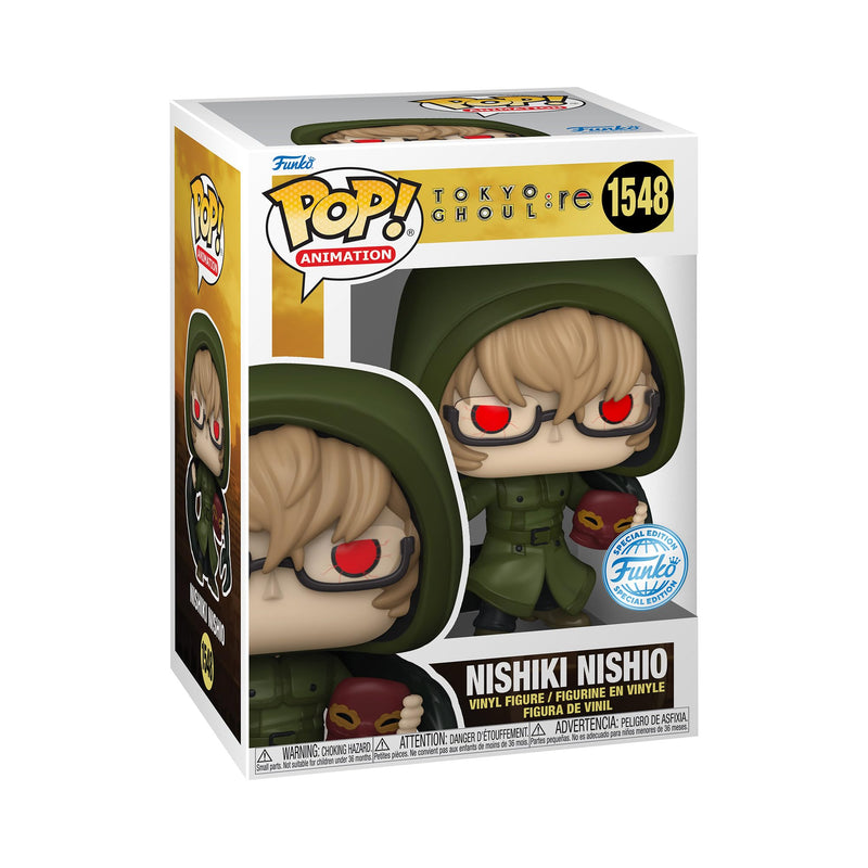 Funko Pop Tokyo Ghoul Re Nishiki Nishio AE Exclusive Vinyl Figure