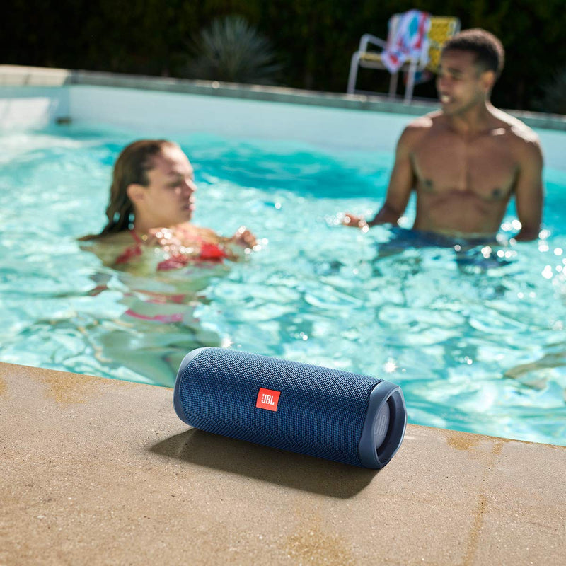 JBL Flip 5 Portable Waterproof Bluetooth Speaker - Blue