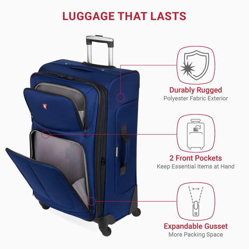 SwissGear Blue 29-Inch Softside Expandable Luggage