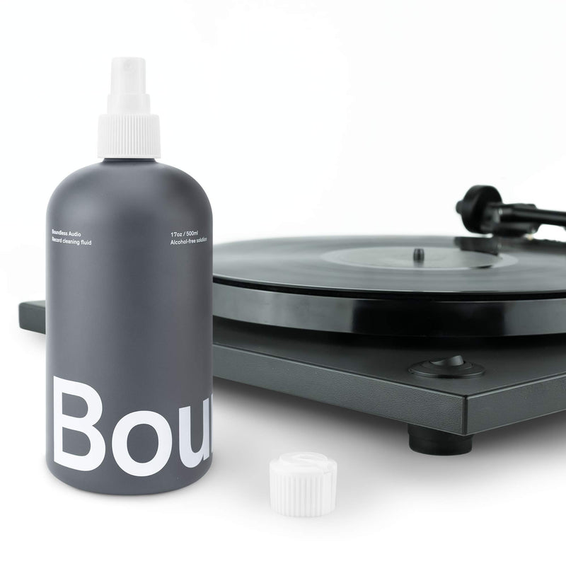 Boundless Audio 17oz Vinyl Record Cleaner Fluid Spray Bottle