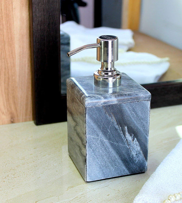Kleo Lotion Dispenser Soap Dispenser Natural Bathroom Accessories Bath Set Black