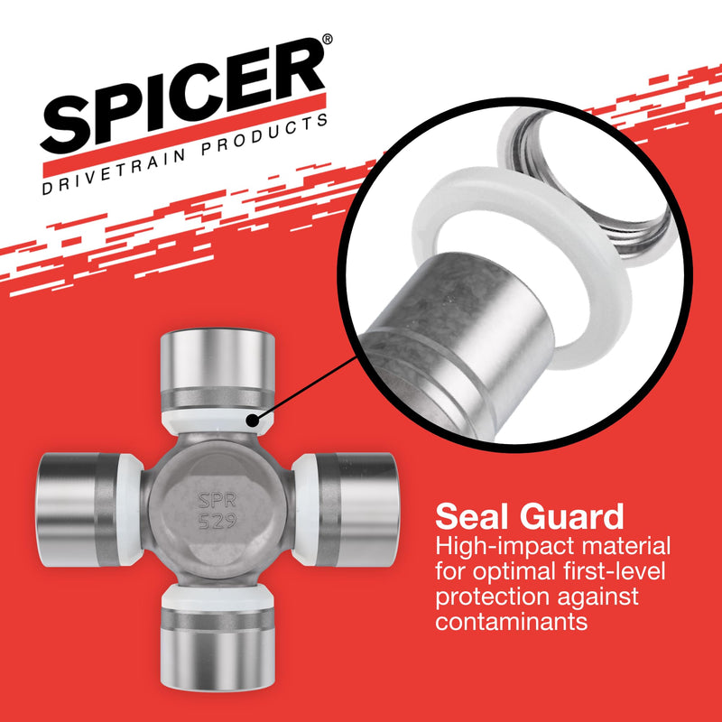 Spicer 5-7166X U-Joint Kit 1350WJ Series, 1.188" Cup Size