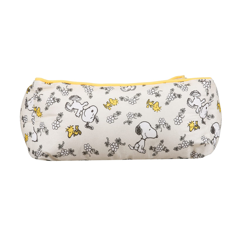 Cozy Snoopy & Woodstock Cuddler Dog Bed, Machine Washable, 24"x19"x8"