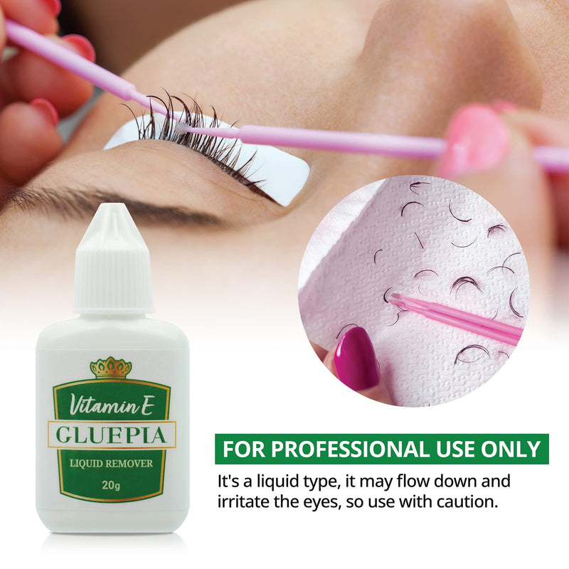 GLUEPIA Vitamin E Eyelash Extension Remover Odorless 20g