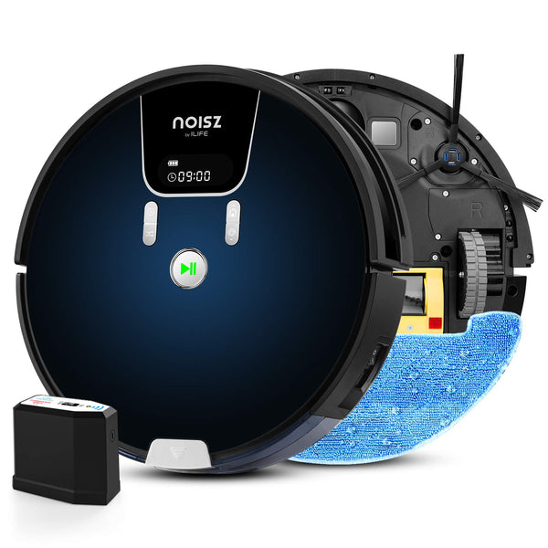 Ilife Noisz S8 Pro Robot Vacuum & Mop 2000pa Boost Route Planning Gradient Blue