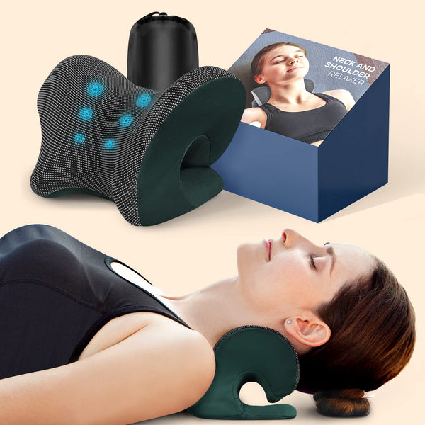 ZAMAT Neck and Shoulder Relaxer with Magnetic Therapy for Pain Relief Small