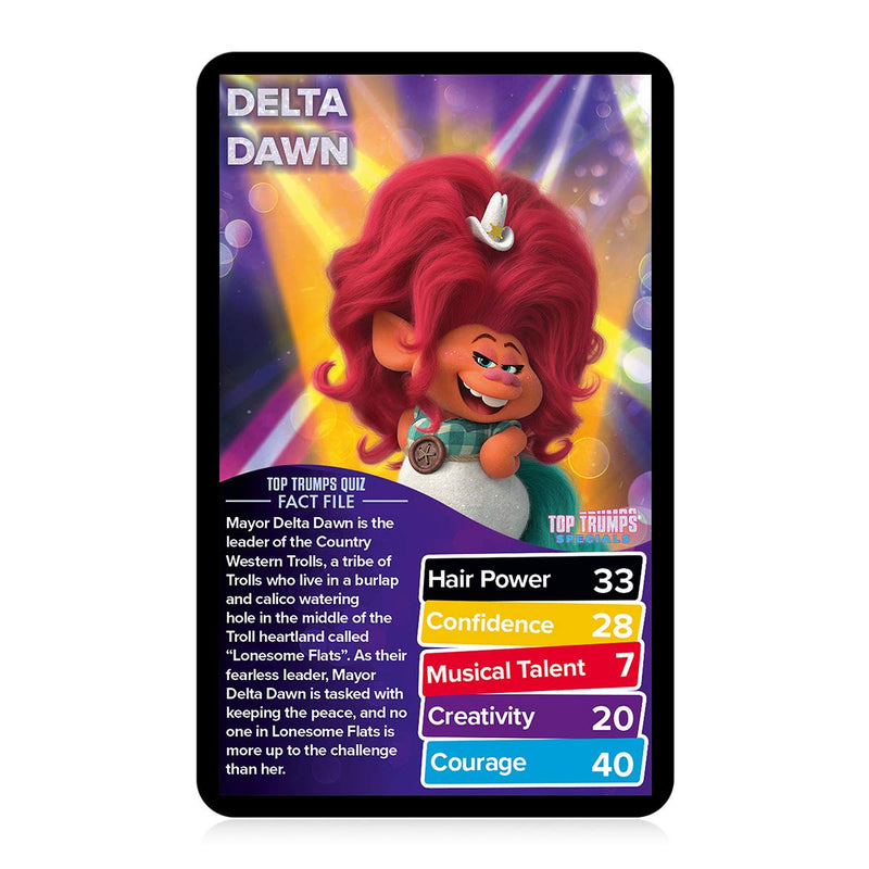 Top Trumps Trolls World Tour Card Game Journey Through Six Kingdoms