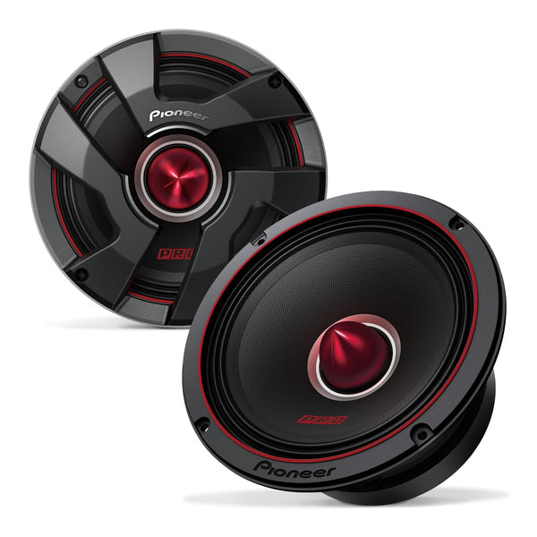 Pioneer TS-M651PRO 6.5" Car Speakers with Enhanced Bass Response