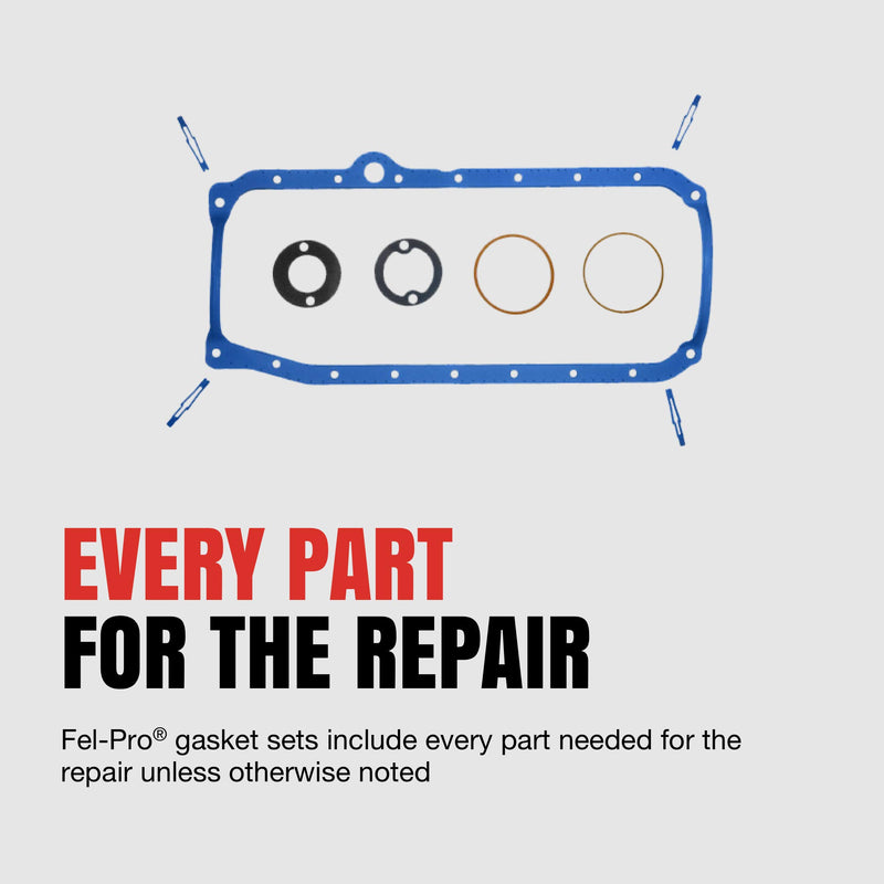 Fel-Pro OS 30693 R Oil Pan Gasket Set for Chevy Silverado