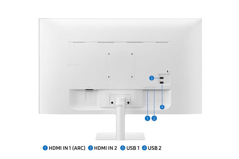 Samsung 27-inch M50C Series FHD Smart Monitor with Streaming TV and IoT Hub