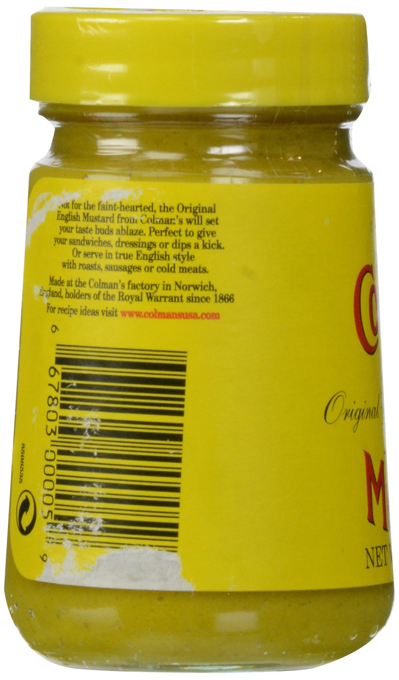 Colman's Original English Mustard 3.53 Oz