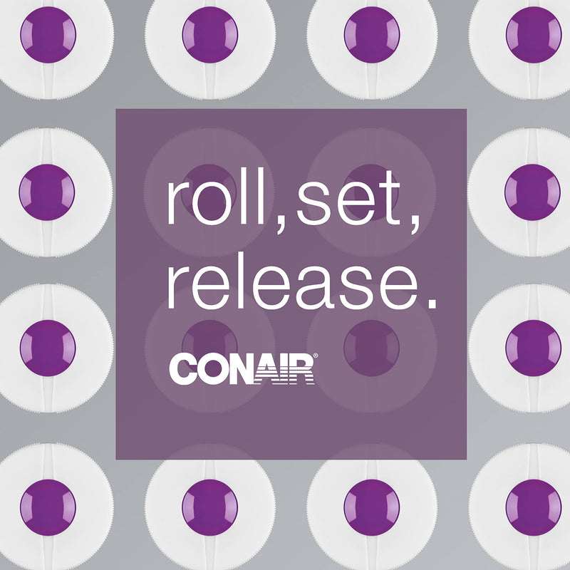 Conair Ceramic Hot Rollers Set with Clips for Voluminous Waves