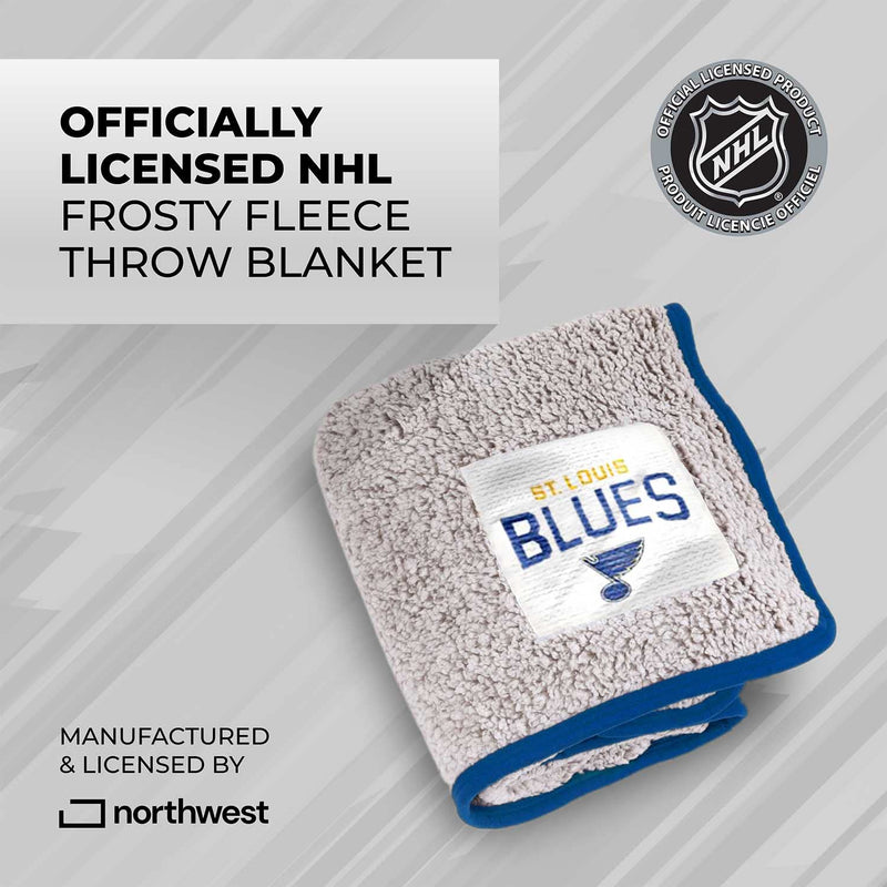 Tampa Bay Lightning Sherpa Throw Blanket 60" x 50"