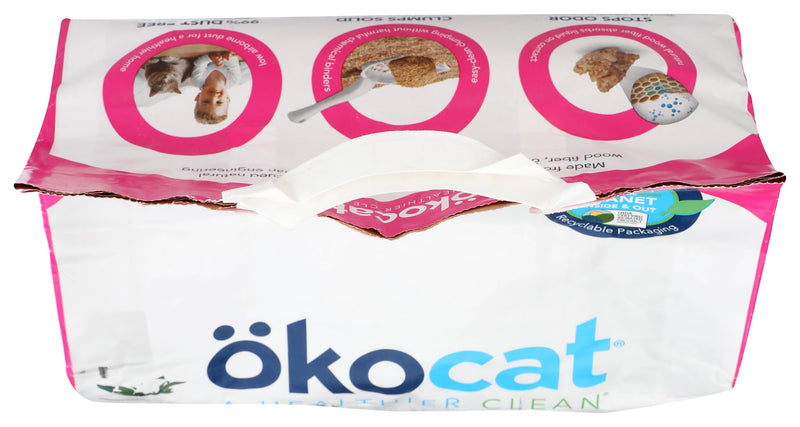 ÖKOCAT Super Soft Wood Cat Litter for Delicate Paws 128 oz