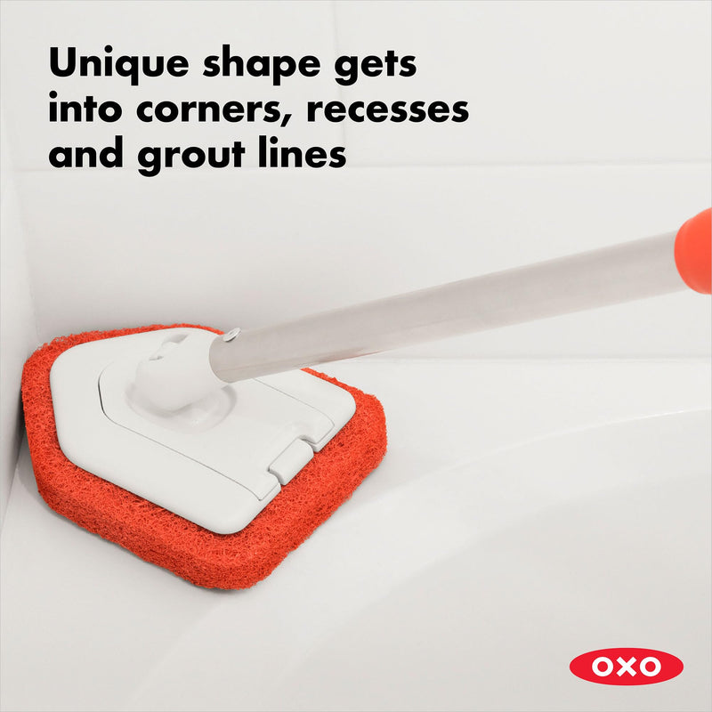 Extendable Tub and Tile Scrubber, 42 Inches