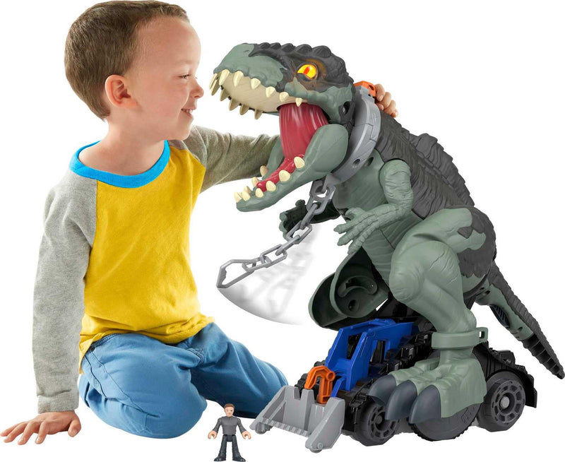 Jurassic World Imaginext Giga Dino Toy with Lights & Sounds 16 Inch