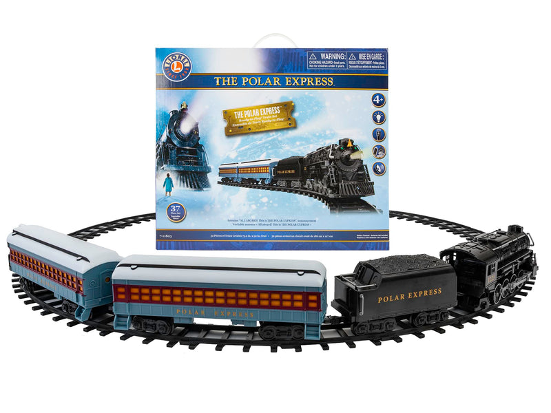 Lionel the Polar Express Battery-powered Train Set With Remote 12 Piece Track