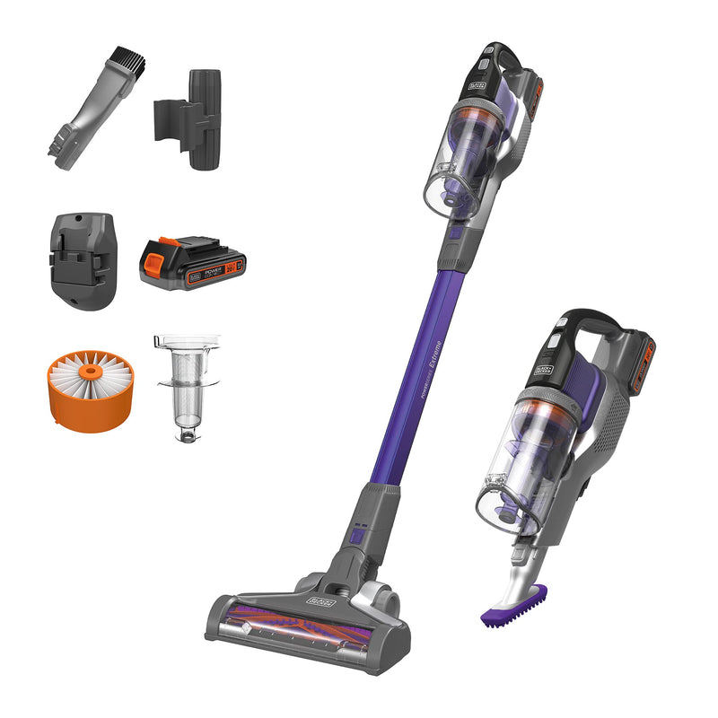 Black+decker Powerseries Extreme Cordless Stick Vacuum Cleaner For Pets