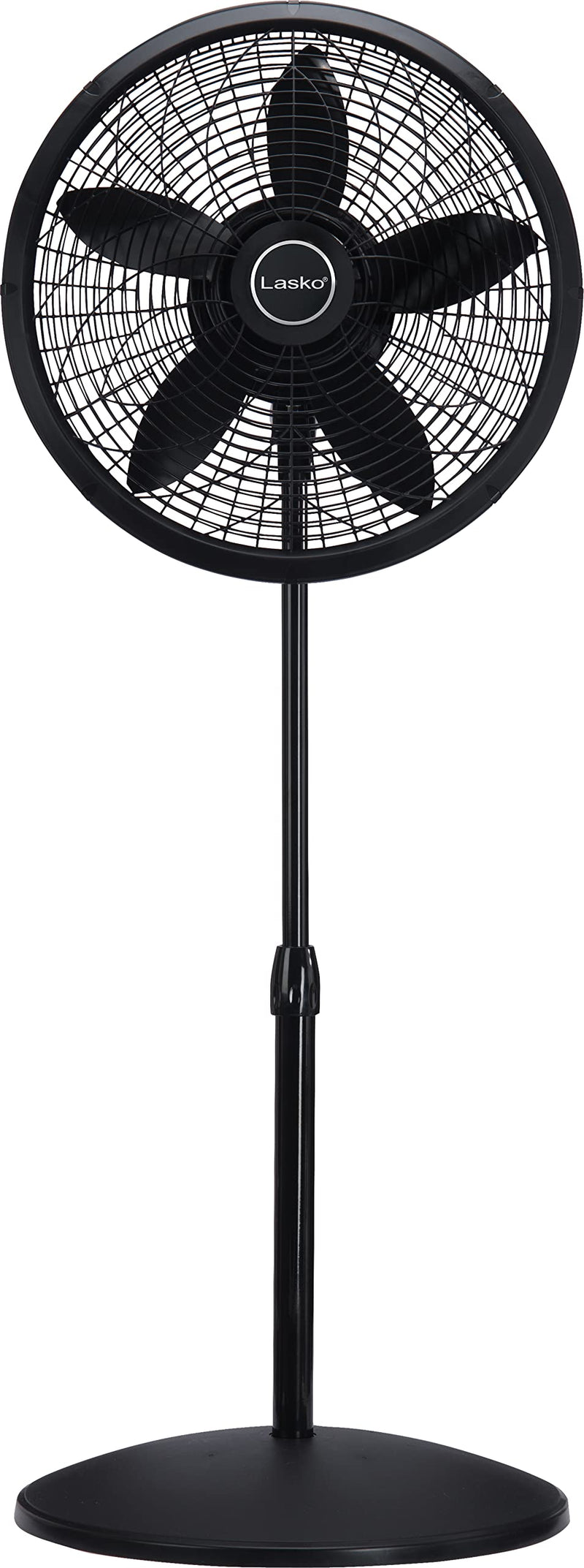 Lasko 18 Oscillating Pedestal Fan with Adjustable Height and 3 Speeds