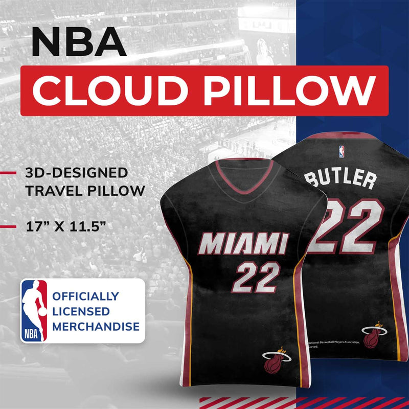 Miami Heat Jimmy Butler Jersey Cloud Pillow - One Size Black