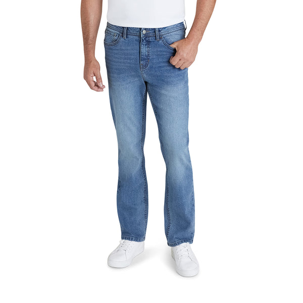 Izod Mens Comfort Stretch Denim Jeans Relaxed Fit Breeze Size 32w X 34l
